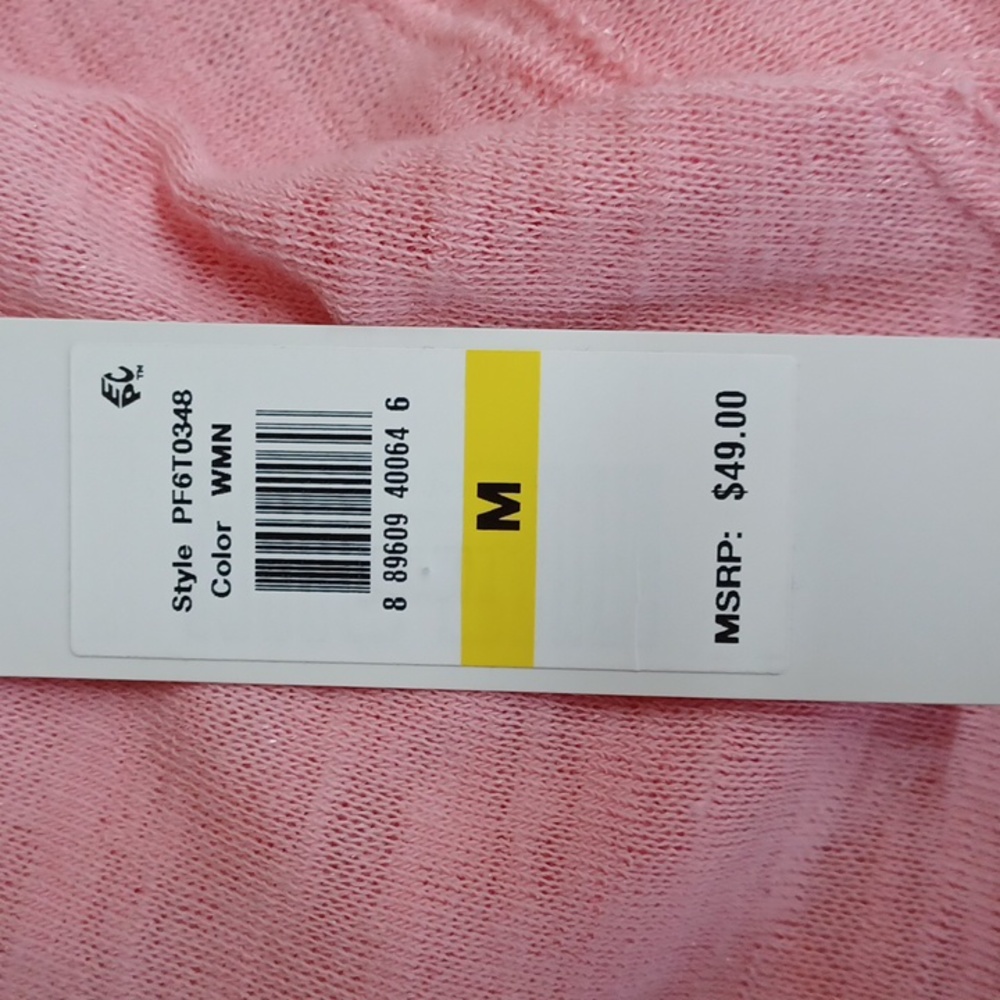 Calvin Klein Performance Cut Out Shoulder Tee - Picture 7 of 7